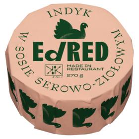 Indyk w sosie serowo- ziołowym 270g